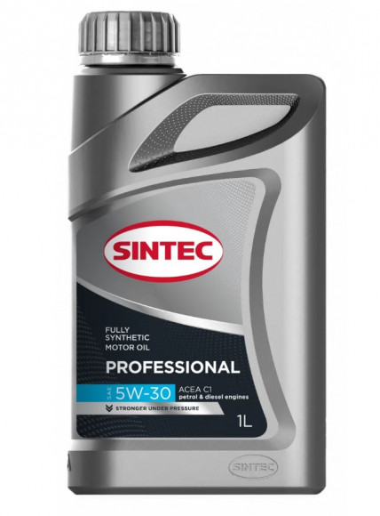 Масло мотор. SINTEC PROFESSIONAL SAE 5W30 С1 1л (1*12шт)