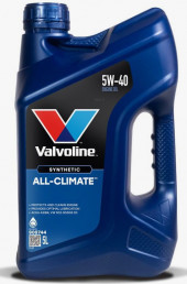 Масло мотор.  5W40 Valvoline ALL CLIMATE SN/CF A3/B4 пластик (5 л.) 1*4 шт. Масло мотор.  5W40 Valvoline ALL CLIMATE SN/CF A3/B4 пластик (5 л.) 1*4 шт.