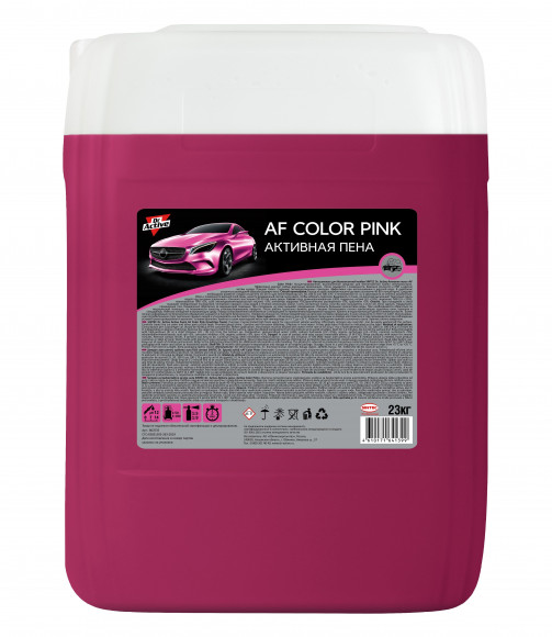 Sintec Автошампунь для б/к мойки Dr.Active  AF Color Pink 6кг