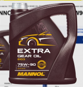 Трансм. синтетич.  масло MANNOL 8103 SAE 75W90 GL-4/GL-5 LS (4л.) 1*4шт.