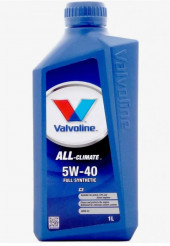 Масло мотор.  5W40 Valvoline ALL CLIMATE C3 (1 л.) пластик 1*12 шт. Масло мотор.  5W40 Valvoline ALL CLIMATE C3 (1 л.) пластик 1*12 шт.