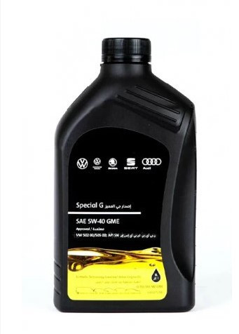 Масло мотор. 5W40 VAG "SPECIAL G" GME 502.00/505.00 (1л) 1*12 шт