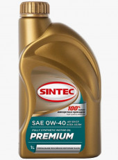 Масло мотор. SINTEC PREMIUM SAE 0W40 ACEA A3/B4 API SP/CF 1л (1*12шт) Масло мотор. SINTEC PREMIUM SAE 0W40 ACEA A3/B4 API SP/CF 1л (1*12шт)