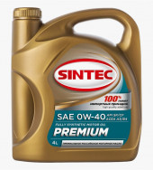 Масло мотор. SINTEC PREMIUM SAE 0W40 ACEA A3/B4 API SP/CF 4л (1*4шт) Масло мотор. SINTEC PREMIUM SAE 0W40 ACEA A3/B4 API SP/CF 4л (1*4шт)