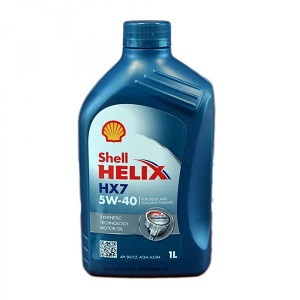 Масло мотор.  5W40 Shell Helix HX7 API SN/CF ACEA A3/B4 пластик (1 л.) 1*12 шт.