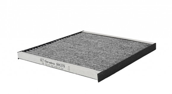 Фильтр салона SCT SAK 279 HYUNDAI/KIA SOLARIS/ RIO III 1.4/1.6 11- угольный