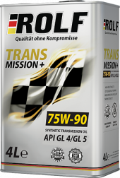 Масло трансм. ROLF Transmission SAE 75W90 API GL-4/5 (4л) 1*4шт