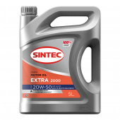 Масло мотор. SINTEC EXTRA LIFE 2000 SAE 20W50 API SJ/CF 5л (1*4шт) Масло мотор. SINTEC EXTRA LIFE 2000 SAE 20W50 API SJ/CF 5л (1*4шт)