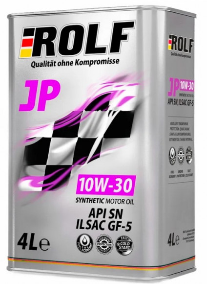Масло мотор. ROLF JP SAE 10W30  API GF5/SN (1 л) (Акция) 1*12шт