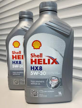 Масло мотор.  5W30 Shell Helix HX8 SL A3/B4 пластик (1 л.) 1*12 шт.(Турция)