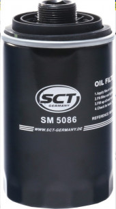 Фильтр масляный SCT SM 5086- VAG 1.8T-2.0T 06-/13 Фильтр масляный SCT SM 5086- VAG 1.8T-2.0T 06-/13