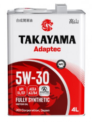 Масло мотор.  5W30 TAKAYAMA  Adaptec A3/B4 SL/CF  4л (1*4шт)