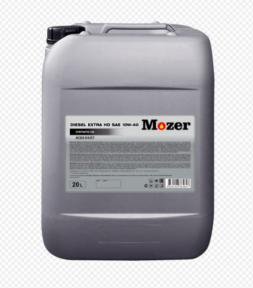 Масло мотор. 10w40 MOZER Diesel Extra HD Е4/Е7 20л