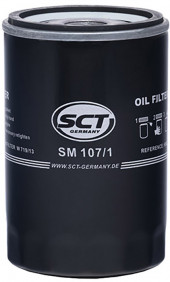 Фильтр масляный SCT SM 107/1- MB W201/124/126 1.8-3.0 Фильтр масляный SCT SM 107/1- MB W201/124/126 1.8-3.0