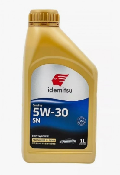 Масло мотор.  5W30 IDEMITSU SN пластик (1 л.) 1*24 шт. (Тайланд)