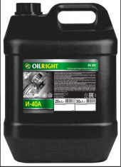 Масло индустр. И-40А OILRIGHT 20л Масло индустр. И-40А OILRIGHT 20л