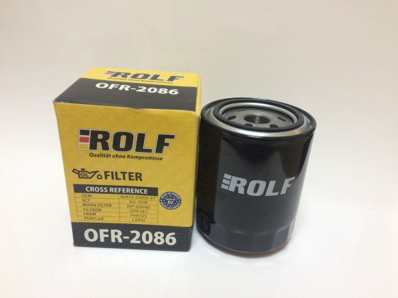 Фильтр масл. Rolf OFR-2086 ( Toyota Coaster; Daihatsu Delta;Ford Ranger; Mazda B II, BT-50;