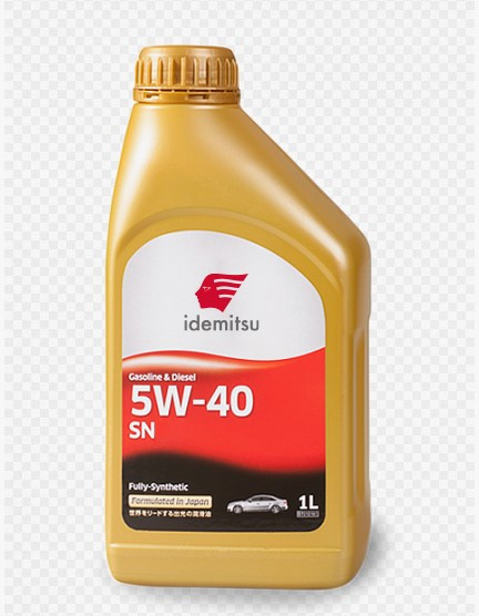 Масло мотор.  5W40 IDEMITSU SN пластик (1 л.) 1*24 шт. (Тайланд)