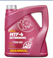 Масло трансм. 75W80 MANNOL Getriebeoel MTF-4 GL-4 (4л.) Масло трансм. 75W80 MANNOL Getriebeoel MTF-4 GL-4 (4л.)
