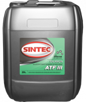 Масло трансм. SINTEC  ATF ІІI  20л Масло трансм. SINTEC  ATF ІІI  20л