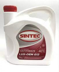 Антифриз A-40 Sintec LUX G12+ (КРАСНЫЙ) 3кг (1*4шт)