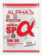 Масло моторное ALPHA’S 5W30 API SP, ILSAC GF-6A Fully S 4L Масло моторное ALPHA’S 5W30 API SP, ILSAC GF-6A Fully S 4L