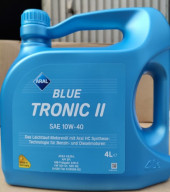 Масло мотор. 10W40 Aral Blue Tronic II SP A3/B4 пластик (4 л.) 1*4 шт.