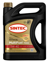 Масло мотор.  5W40 SINTEC MULTI FUEL 7000 A3/B4 SN/CF (4л) 1*4шт