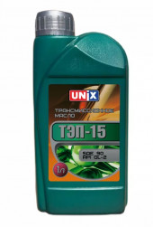 Масло трансм. ТЭП15 UNIX SAE 90 API GL2    1л Масло трансм. ТЭП15 UNIX SAE 90 API GL2    1л