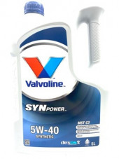 Масло мотор.  5W40 Valvoline SYNPOWER MST C3 (5 л.) пластик 1*4 шт. Масло мотор.  5W40 Valvoline SYNPOWER MST C3 (5 л.) пластик 1*4 шт.