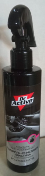 Sintec Dr.Active Полироль-очиститель пластика "Polyrole Matte" парфюм 250 мл спрей