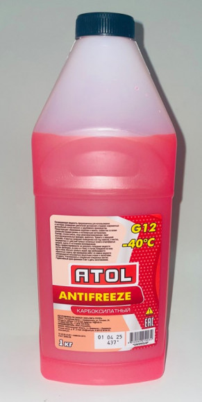Антифриз A-40 ATOL красный  (1 кг) 1*15шт