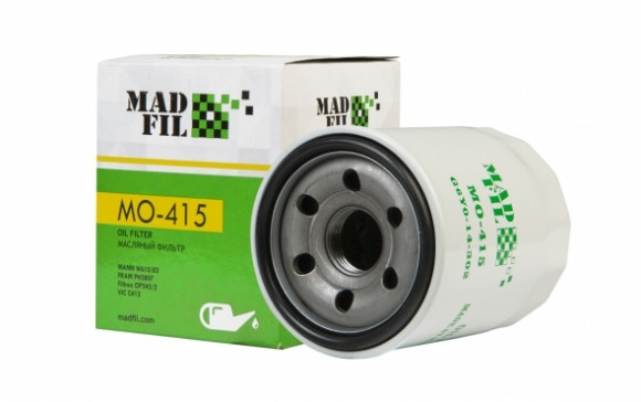 MADFIL Фильтр масляный, (G6Y0-14-302) Lancer IX/X 1.3/1.6/1.8/2.0, Outlander, Mitsubishi, Isuzu, Mazda, Opel, Ford