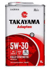 Масло мотор.  5W30 TAKAYAMA  Adaptec C3 SN/CF  1л (1*12шт) Масло мотор.  5W30 TAKAYAMA  Adaptec C3 SN/CF  1л (1*12шт)