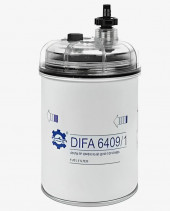 Фильтр топливный грубой очистки (с колбой) DIFA 64091