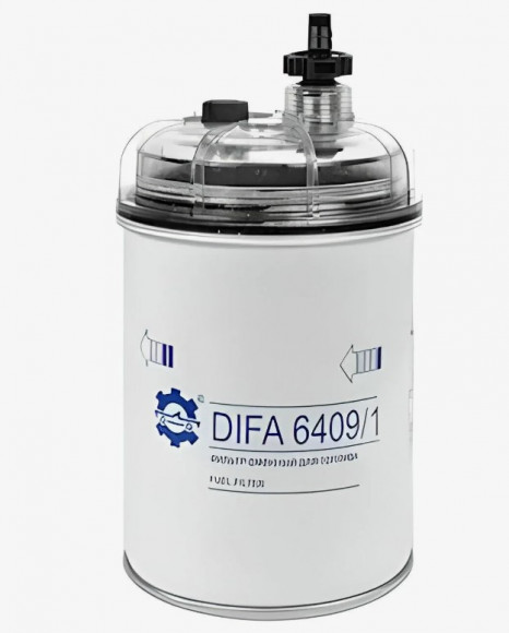 Фильтр топливный грубой очистки (с колбой) DIFA 64091