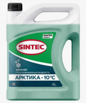 1. Зимний омыватель стекол SINTEC АРКТИКА"   (-10С) 4л фирм. кан.1*3