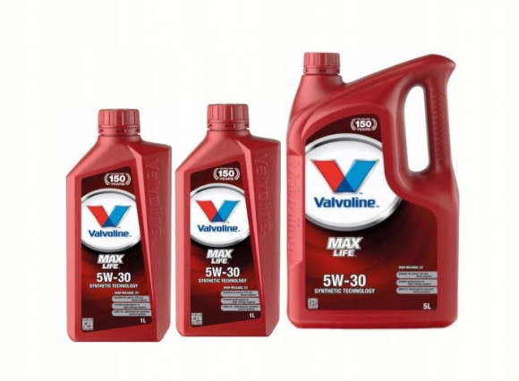 Масло мотор.  5W30 Valvoline MAXLIFE C3 (5 л.) пластик 1*4 шт.