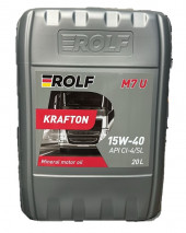 Масло мотор. ROLF KRAFTON M7 U SAE 15W40 API CI-4/SL (ПЛАСТИК) 20л Масло мотор. ROLF KRAFTON M7 U SAE 15W40 API CI-4/SL (ПЛАСТИК) 20л