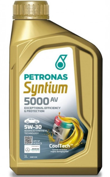 Масло мотор. 5W30 PETRONAS SYNTIUM 5000 AV SN, C3 1л  (1*12шт)