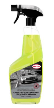 Sintec Средство для удаления следов насекомых Insect Cleaner 550мл (спрей) 1*12шт Sintec Средство для удаления следов насекомых Insect Cleaner 550мл (спрей) 1*12шт