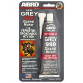 Герметик прокладок силиконовый ABRO RTV 999 серый (85 гр.) 1*12 шт. (9ABRW)