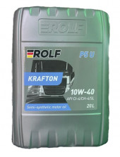 Масло мотор. ROLF KRAFTON P5 U SAE 10W40 API CI-4/SL (ПЛАСТИК) 20л Масло мотор. ROLF KRAFTON P5 U SAE 10W40 API CI-4/SL (ПЛАСТИК) 20л
