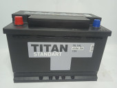Аккумулятор 6ст-  75 TITAN STANDART (п.т. 650A) стандарт Аккумулятор 6ст-  75 TITAN STANDART (п.т. 650A) стандарт