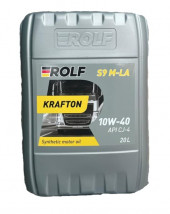 Масло мотор. ROLF KRAFTON S9 M-LA SAE 10W40 (ACEA E6/Е9) (ПЛАСТИК) 20л Масло мотор. ROLF KRAFTON S9 M-LA SAE 10W40 (ACEA E6/Е9) (ПЛАСТИК) 20л