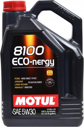 Масло мотор. MOTUL  5W30 8100 ECO-NERGY (5л) 1*4 шт.