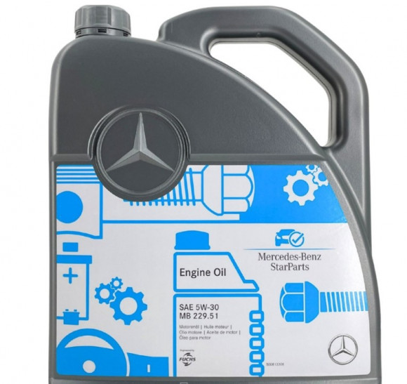 Масло мотор. 5W30 MERCEDES 229.51 (5л) Германия