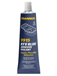 9915 Герметик MANNOL силиконовый синий / RTV Adhesive Sealant Blue 85гр. 1*12шт.
