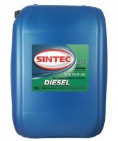 Масло мотор. SINTEC Diesel 15W40 CF-4/SJ (30л) Масло мотор. SINTEC Diesel 15W40 CF-4/SJ (30л)