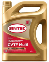 Масло трансм.  CVTF Multi SINTEC   (4л) 1*4шт Масло трансм.  CVTF Multi SINTEC   (4л) 1*4шт